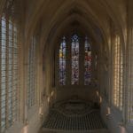 La nef de la Sainte-Chapelle depuis le balcon - Crédit photo : Sébastien Gouillard