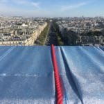 Les Champs-Elysées depuis l'Arc de Triomphe "Wrapped" - Crédit photo : Sébastien Gouillard